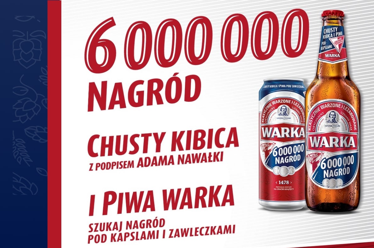 Loteria Instant-Win, Hybrydowa - Warka Biało-Czerwoni